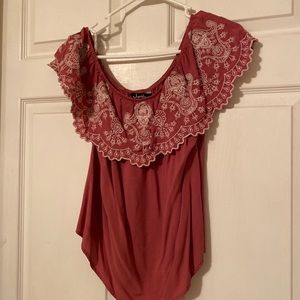 Justify Cold shoulder Top